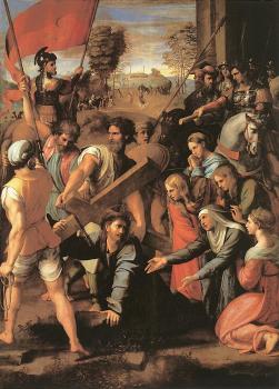 拉斐爾 Christ Falls on the Way to Calvary